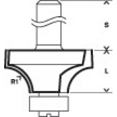 Zaobľovacia fréza, 8 mm, 2608628339 BOSCH