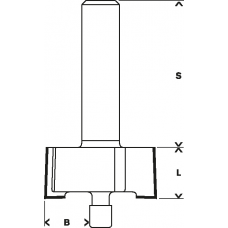 Drážkovacia fréza, 8 mm 2608628350 BOSCH