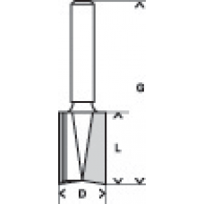 Rovná fréza, 8 mm 2608628375 BOSCH