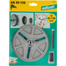 Wolfcraft AH 45-130 dierovka nastaviteľná ø45-130 5978000