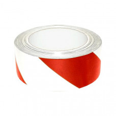 Páska výstražná, 90mmx200m, nelepiaca, červeno-biela VRCPRO  9530