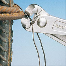 Silové armovacie kliešte poniklované KNIPEX