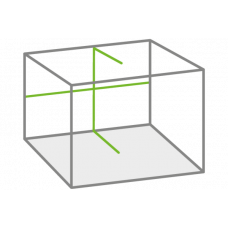 Krížový laser CROSSLINE GREEN SOLA