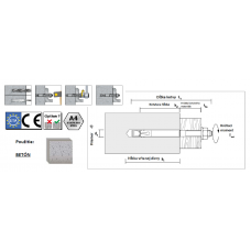Prievlačná kotva A4 nerez do betónu